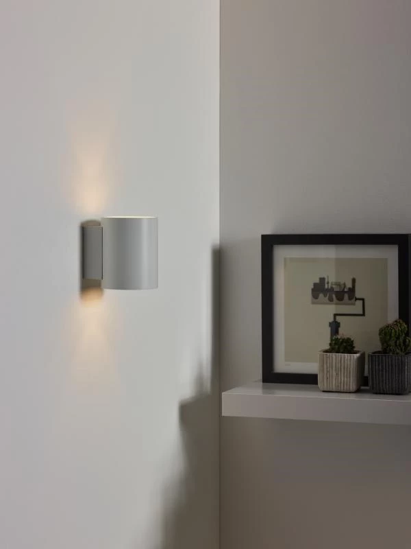Lucide XERA - Wall light - Ø 8 cm - 1xG9 - White - ambiance 1